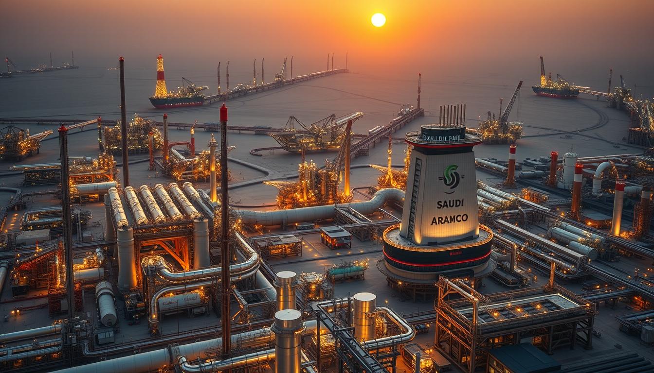 Energieriesen im globalen Energiemarkt