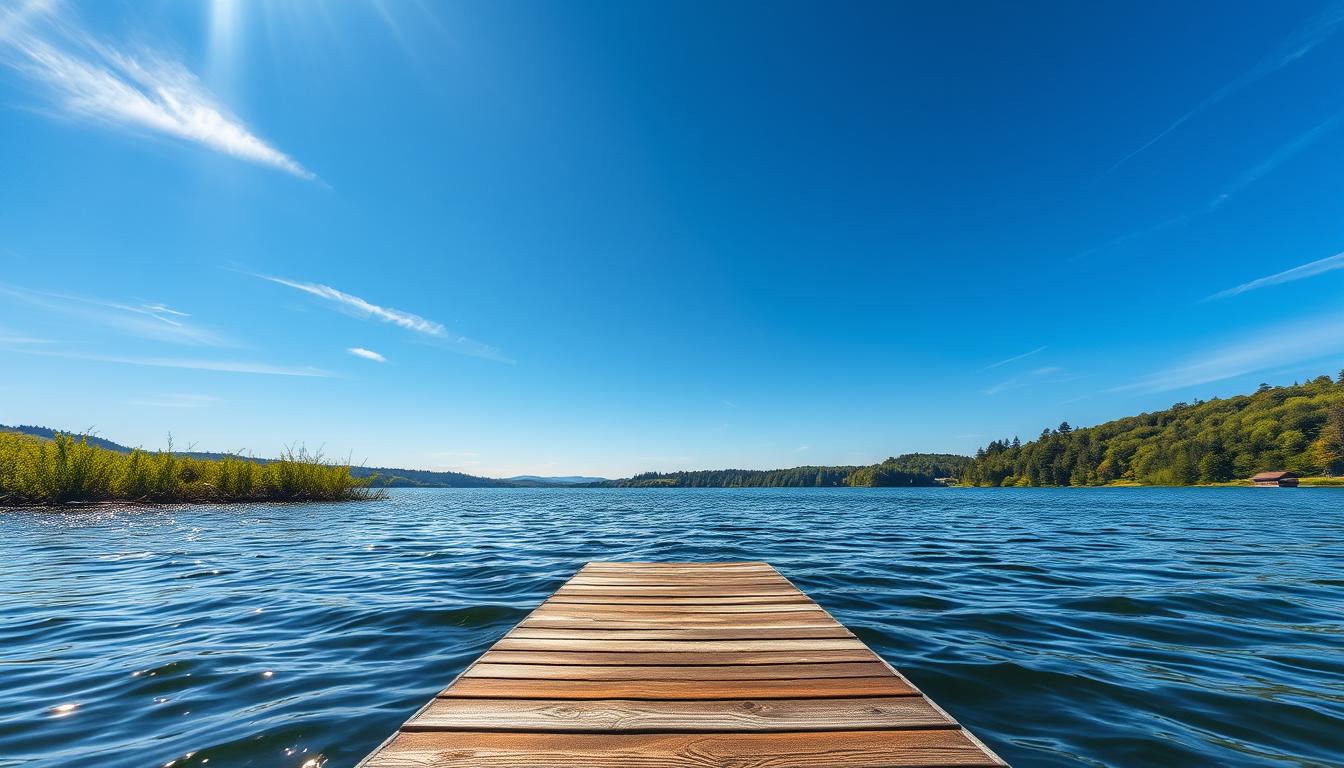 Entspannung auf dem Wasser mit sanften Wellenbewegungen Entspannung auf dem Wasser mit sanften Wellenbewegungen