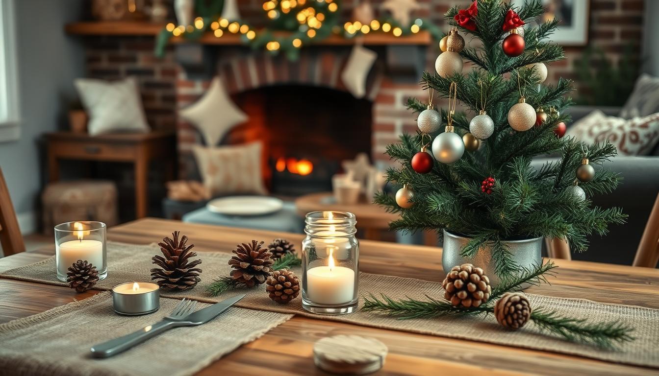 Kostengünstige Weihnachtsfeier Dekoration