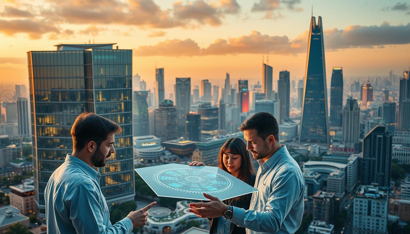 Technologieunternehmen Entwicklung
