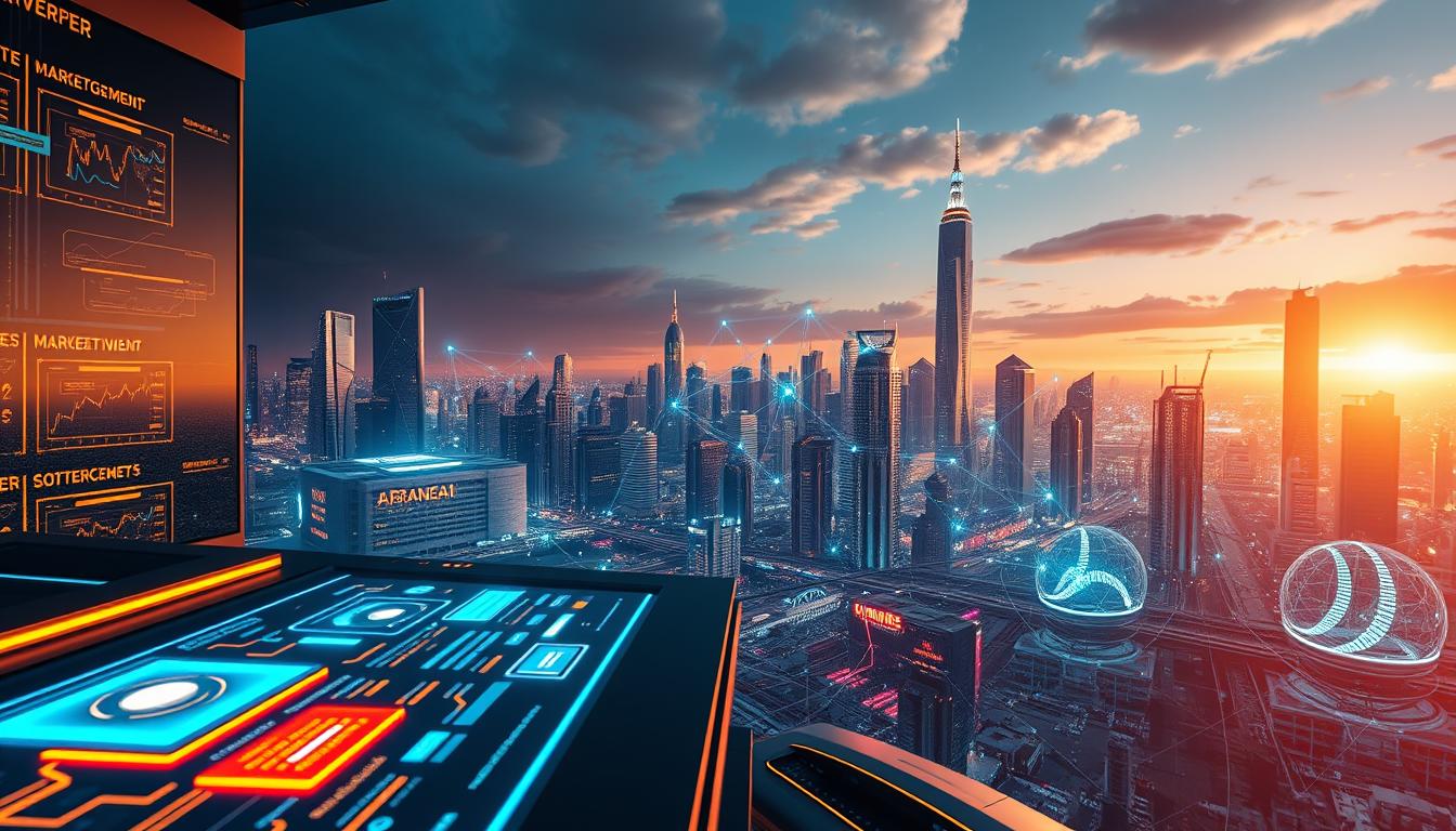 digitales Marketing Automation KI-Technologie